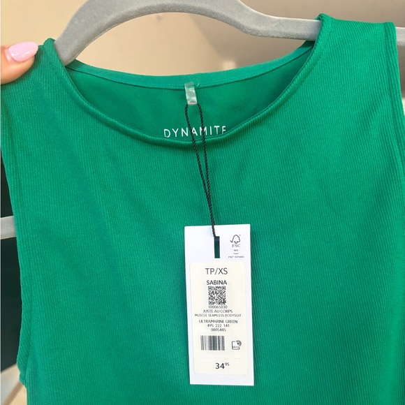 NWT - Dynamite Sabina Bodysuit - size XS never worn - Picture 2 of 2